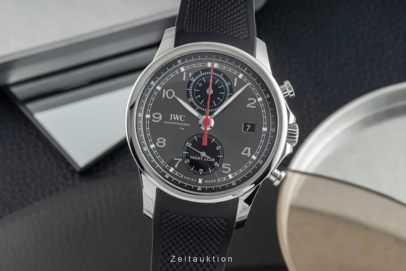 IWC Yachtclub chronograph steel automatic men's watch IW390503 LP: 12900EUR [2505561]