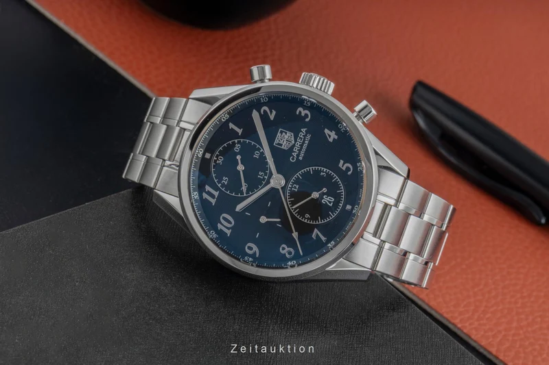 Tag Heuer Carrera chronograph steel automatic men's watch CAS2110.BA0730 [2505151]