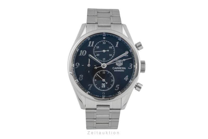 Tag Heuer Carrera chronograph steel automatic men's watch CAS2110.BA0730 [2505151]