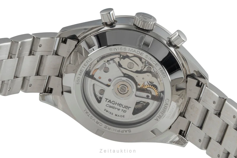 Tag Heuer Carrera chronograph steel automatic men's watch CAS2110.BA0730 [2505151]