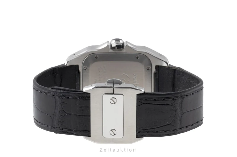 Cartier Santos 100 steel automatic men's watch W20106X8 [2505643]