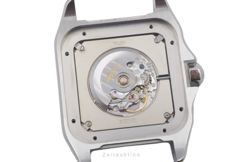 Cartier Santos 100 steel automatic men's watch W20106X8 [2505643]