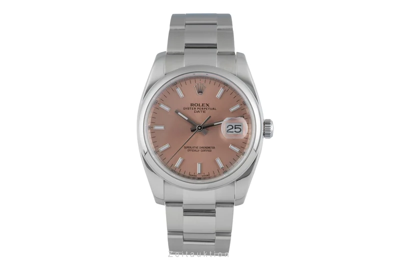 Rolex Date steel automatic men's watch 115200 [2505450]
