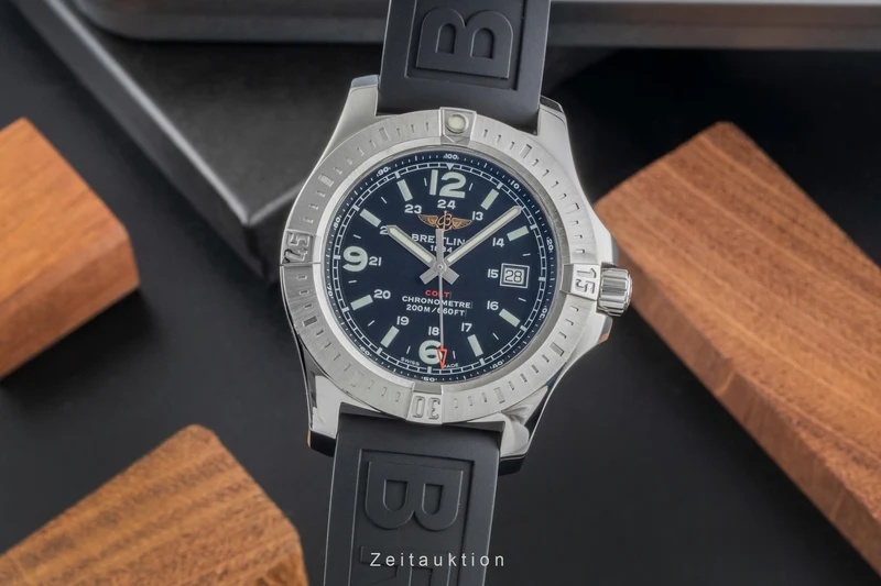 Breitling Colt Chronograph steel quartz men's watch A7438811/BD45 [2505447]