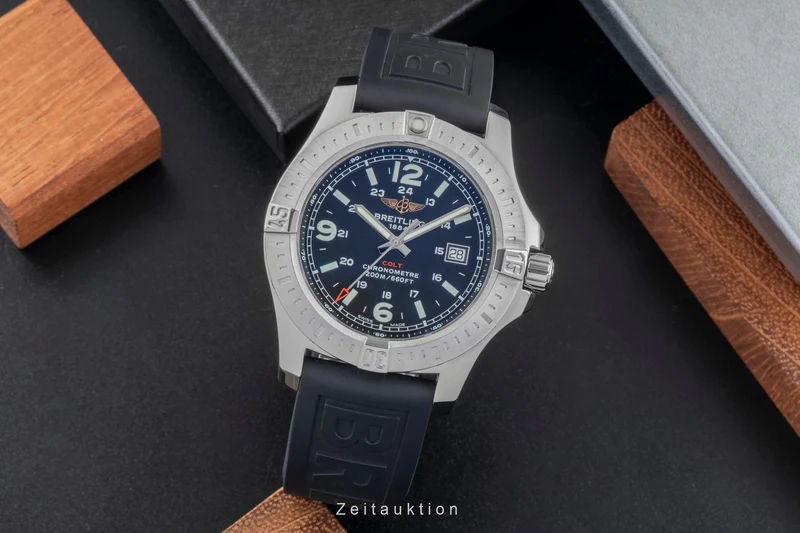 Breitling Colt Chronograph steel quartz men's watch A7438811/BD45 [2505447]