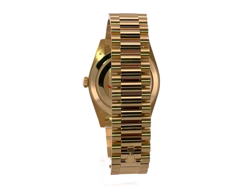Rolex Day-Date 40 18 kt Gold 228348 RBR Schwarz DIA