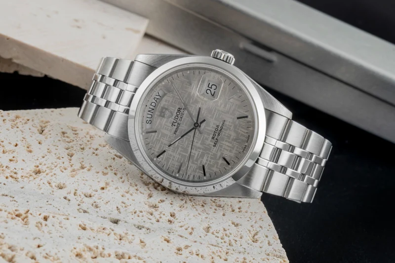 Tudor Date-Day steel automatic men's watch 76200 [2506121]