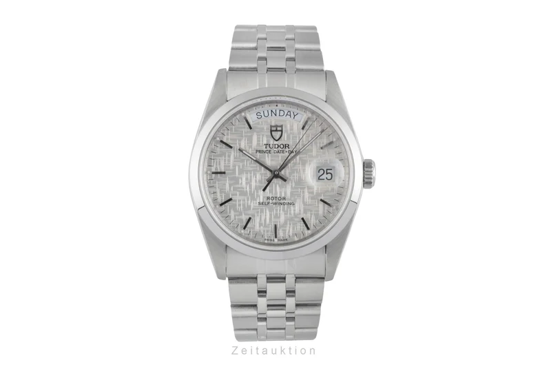 Tudor Date-Day steel automatic men's watch 76200 [2506121]