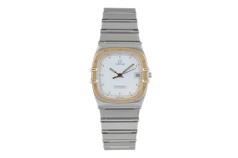 Omega Constellation steel / gold quartz men's watch 398.0877 [2504337]