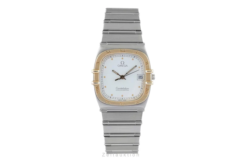 Omega Constellation steel / gold quartz men's watch 398.0877 [2504337]