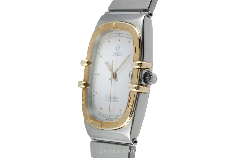 Omega Constellation steel / gold quartz men's watch 398.0877 [2504337]