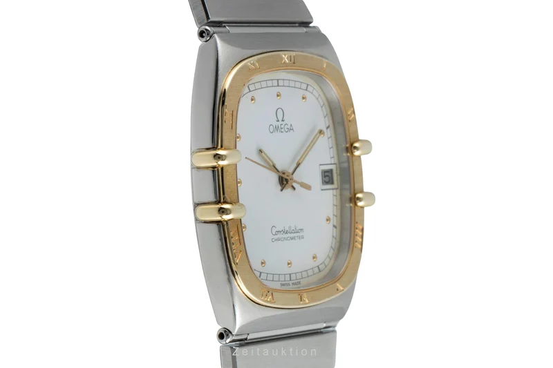 Omega Constellation steel / gold quartz men's watch 398.0877 [2504337]