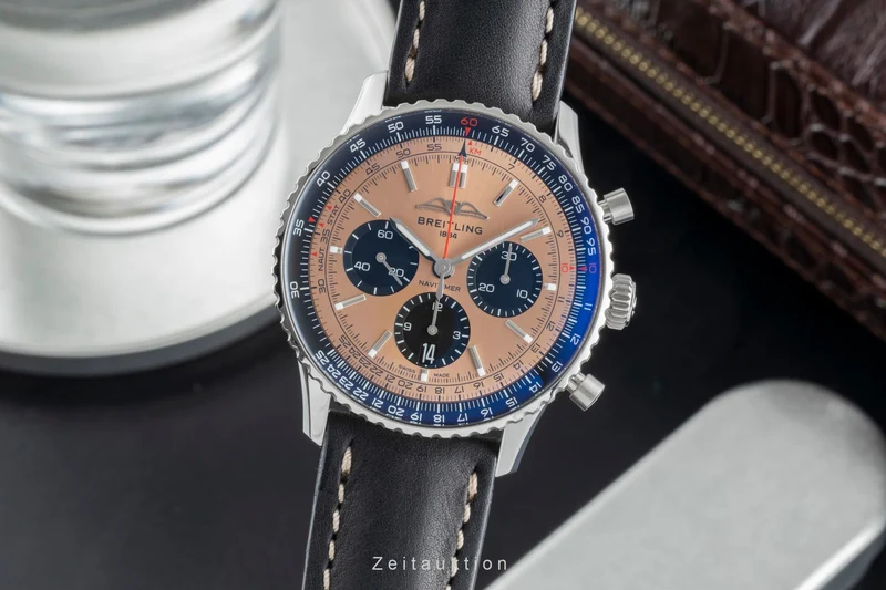 Breitling Navitimer 01 chronograph steel automatic men's watch AB0138241K1P1 LP: 9300EUR [2506096]