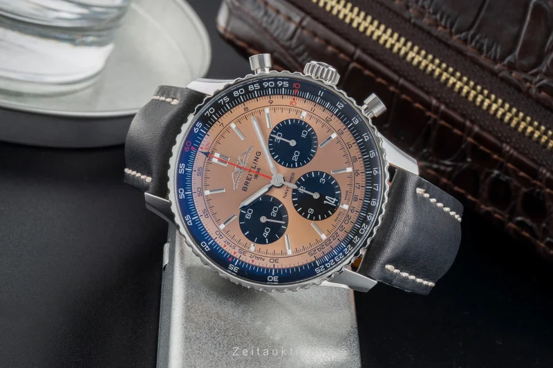 Breitling Navitimer 01 chronograph steel automatic men's watch AB0138241K1P1 LP: 9300EUR [2506096]