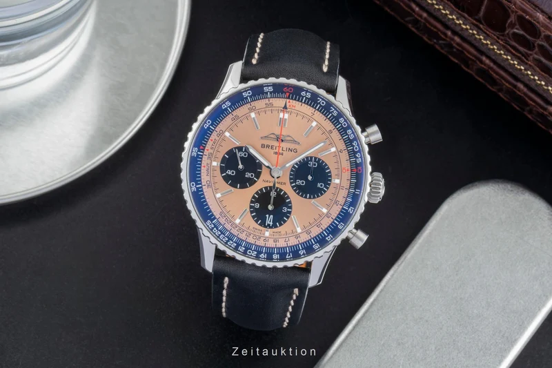 Breitling Navitimer 01 chronograph steel automatic men's watch AB0138241K1P1 LP: 9300EUR [2506096]