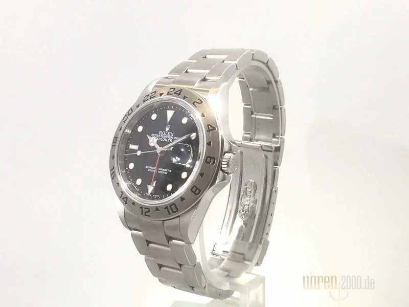 Rolex Explorer II Ref. 16570 Zifferblatt Schwarz aus 2011 Random Serial