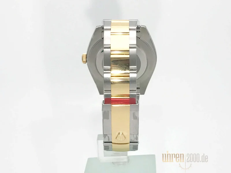 Rolex Datejust 41 Edelstahl Gelbgold 126303 Silber Index