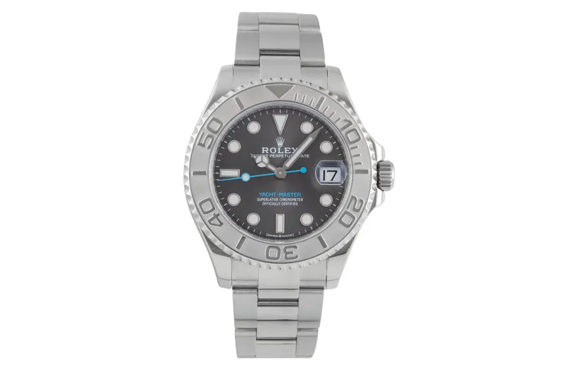 Rolex Yacht-Master steel / platinium automatic men's watch 268622 [2505911]