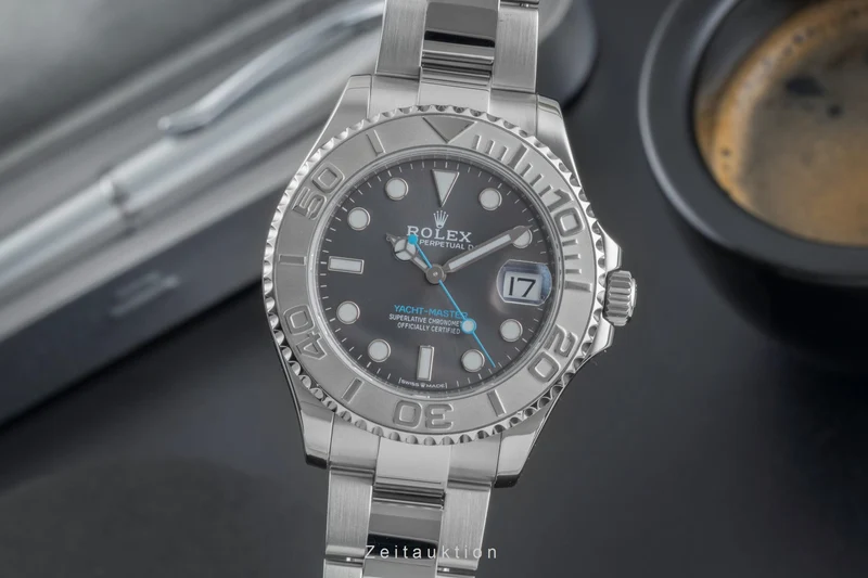 Rolex Yacht-Master steel / platinium automatic men's watch 268622 [2505911]