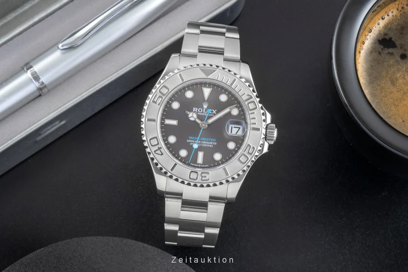 Rolex Yacht-Master steel / platinium automatic men's watch 268622 [2505911]