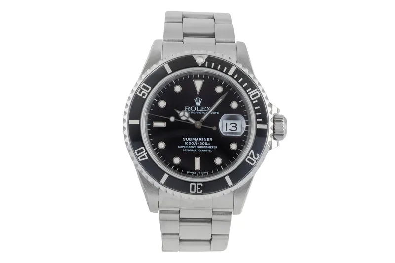 Rolex Submariner steel automatic men's watch 16610 [2504739]