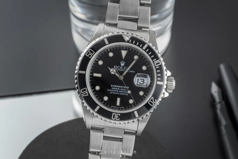 Rolex Submariner steel automatic men's watch 16610 [2504739]