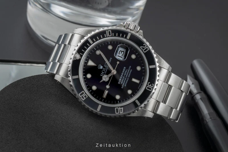 Rolex Submariner steel automatic men's watch 16610 [2504739]