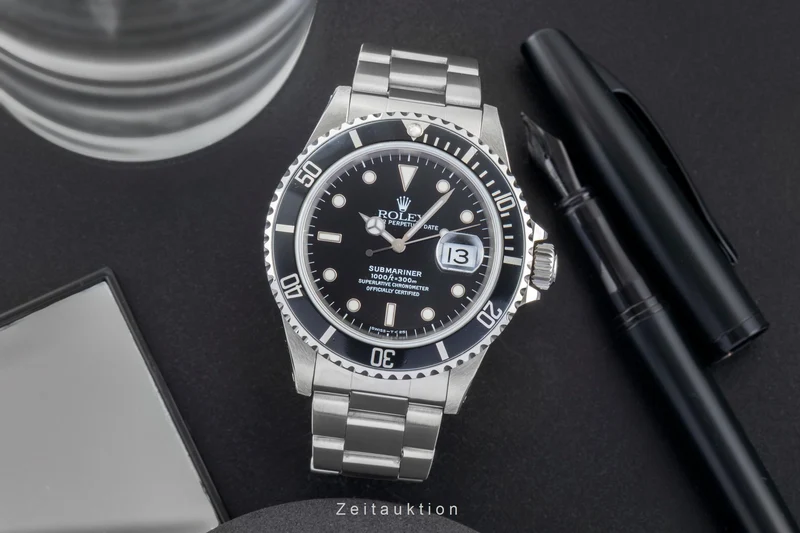 Rolex Submariner steel automatic men's watch 16610 [2504739]
