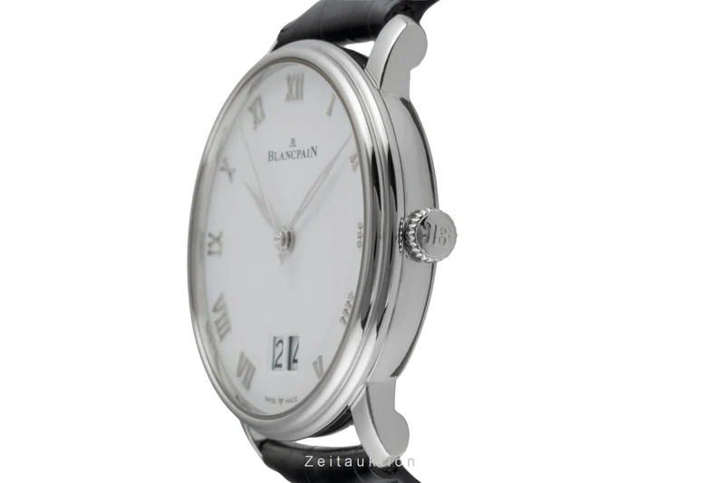 Blancpain Villeret steel automatic men's watch 6669-1127-55B LP: 13450EUR [2505786]