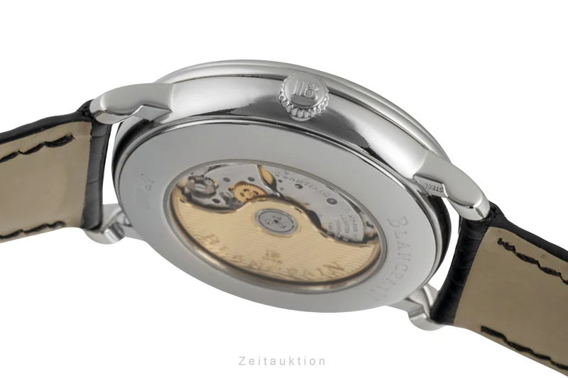 Blancpain Villeret steel automatic men's watch 6669-1127-55B LP: 13450EUR [2505786]