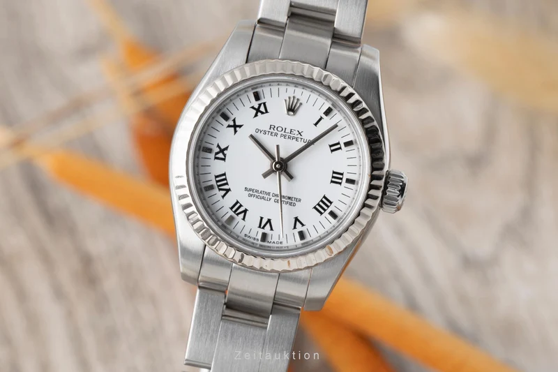 Rolex Oyster Perpetual steel automatic women's watch 176234 [2505374]