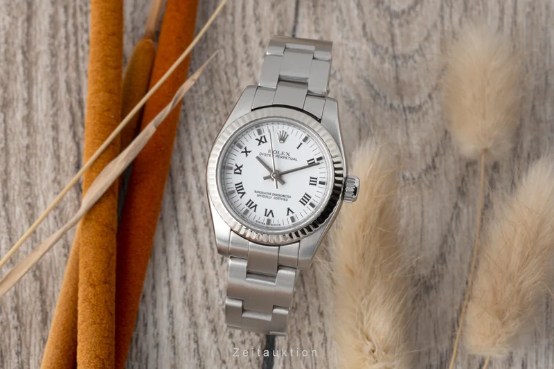 Rolex Oyster Perpetual steel automatic women's watch 176234 [2505374]
