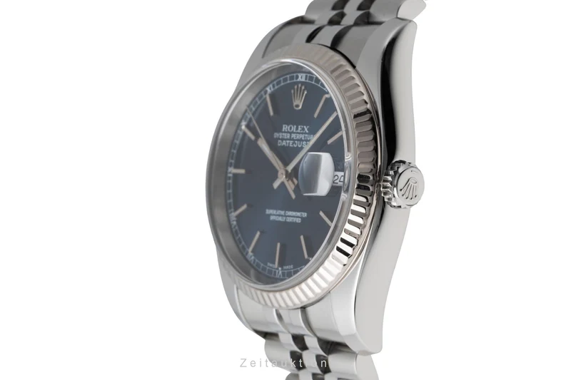Rolex Datejust steel / white gold automatic men's watch 116234 [2506063]