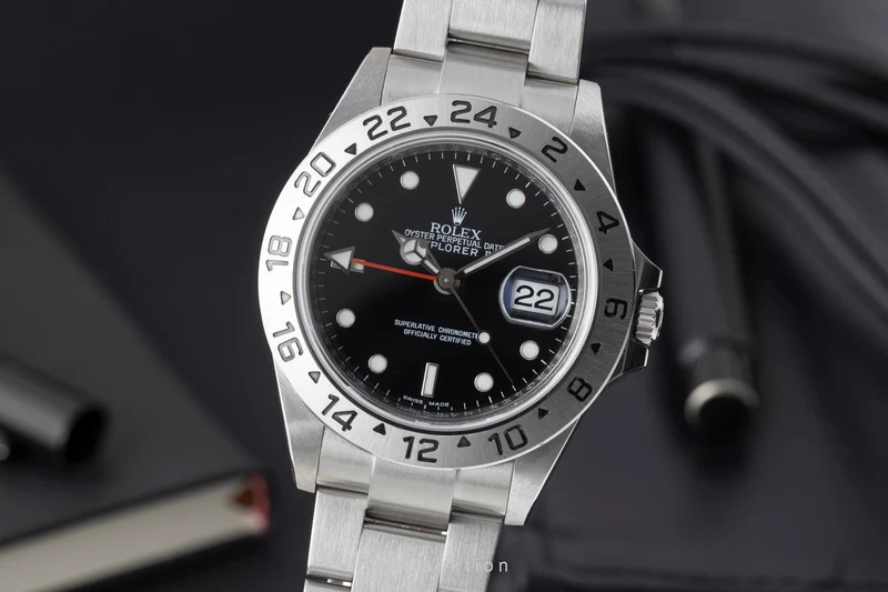 Rolex Explorer II steel automatic men's watch 16570T [2505774]