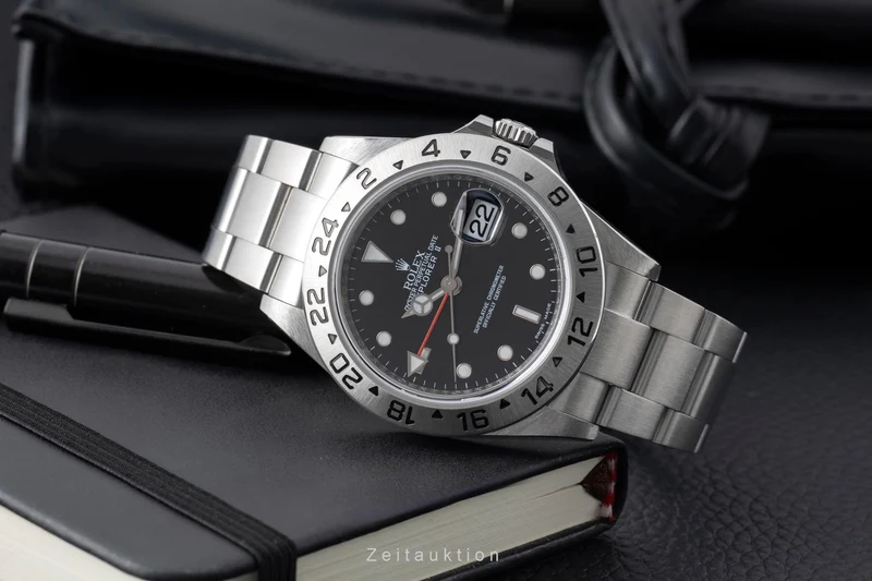 Rolex Explorer II steel automatic men's watch 16570T [2505774]