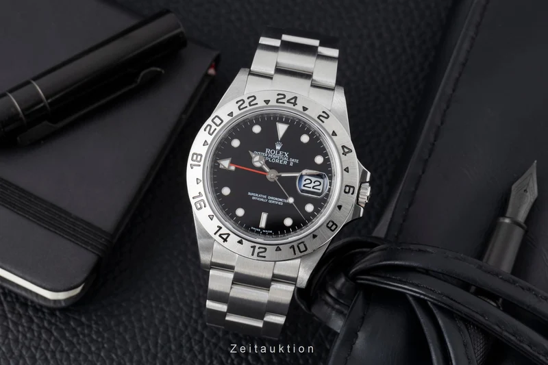 Rolex Explorer II steel automatic men's watch 16570T [2505774]