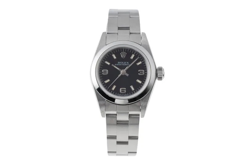 Rolex Oyster Perpetual steel automatic women's watch 67180 [2505712]