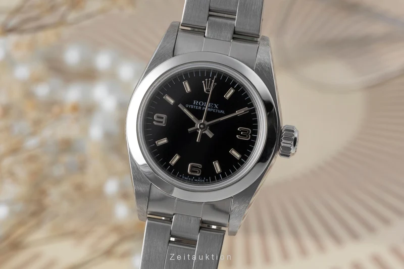 Rolex Oyster Perpetual steel automatic women's watch 67180 [2505712]