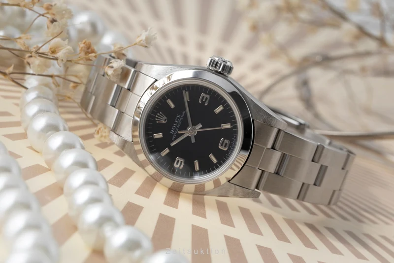 Rolex Oyster Perpetual steel automatic women's watch 67180 [2505712]