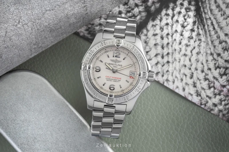 Breitling Colt Oceane steel quartz women's watch A77380 [2505424]