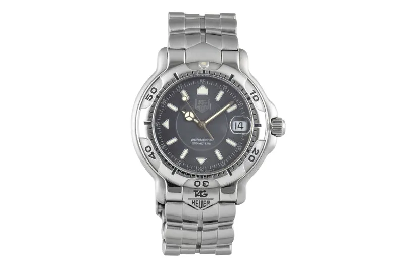 Tag Heuer Professional steel quartz men's watch WH1112-K1 [2504646]