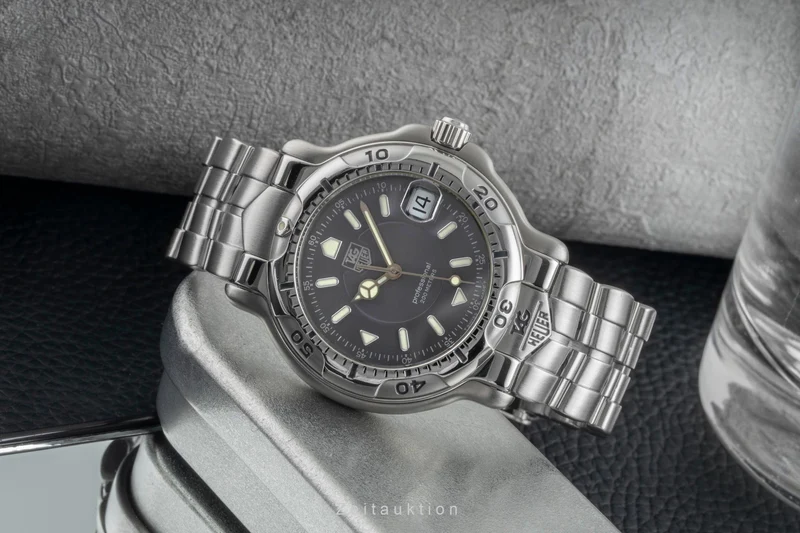 Tag Heuer Professional steel quartz men's watch WH1112-K1 [2504646]