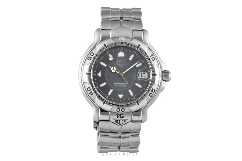 Tag Heuer Professional steel quartz men's watch WH1112-K1 [2504646]