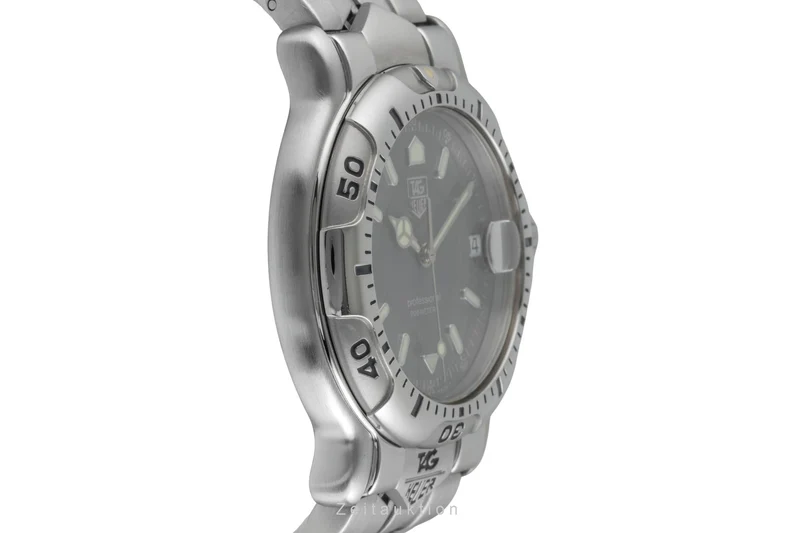 Tag Heuer Professional steel quartz men's watch WH1112-K1 [2504646]