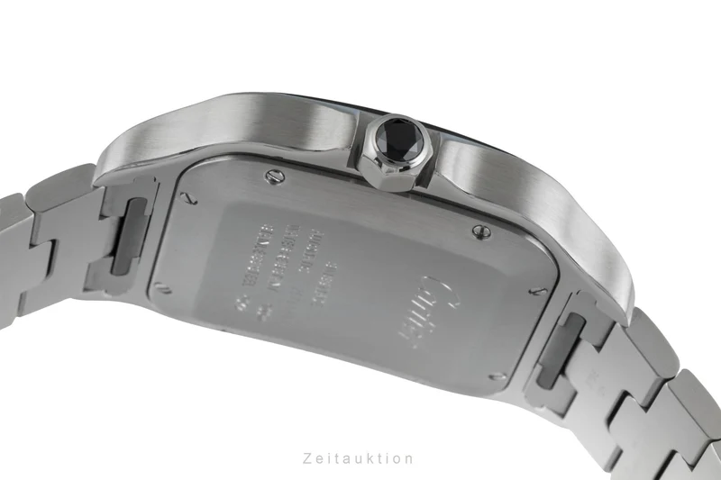 Cartier Santos steel automatic men's watch WSSA0037 LP: 8650EUR [2506103]