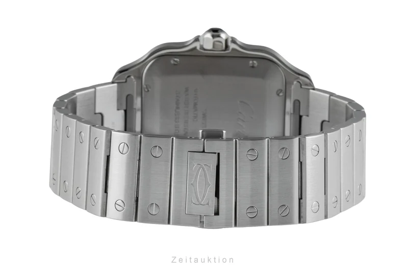 Cartier Santos steel automatic men's watch WSSA0037 LP: 8650EUR [2506103]