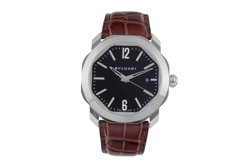 Bvlgari Octo Roma steel automatic men's watch 102705 OC 41 S LP: 7900EUR [2506124]