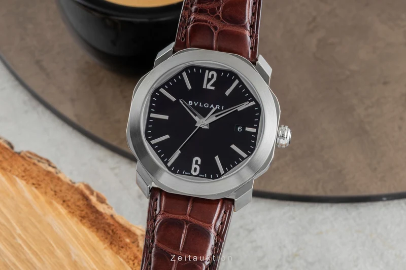 Bvlgari Octo Roma steel automatic men's watch 102705 OC 41 S LP: 7900EUR [2506124]