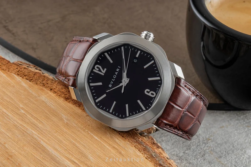 Bvlgari Octo Roma steel automatic men's watch 102705 OC 41 S LP: 7900EUR [2506124]
