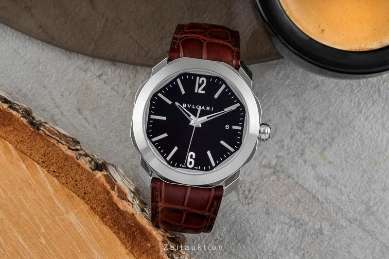 Bvlgari Octo Roma steel automatic men's watch 102705 OC 41 S LP: 7900EUR [2506124]